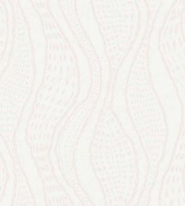 Meandering Lines Wallpaper by Eijffinger White