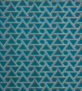 Medina Fabric by Prestigious Textiles Peacock