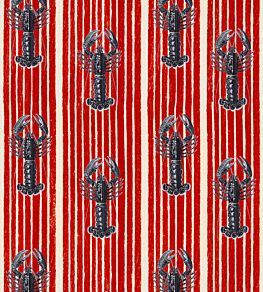 Mediterranean Lobsters Wallpaper by MINDTHEGAP Red