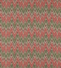 Medora Fabric by Colefax and Fowler Red/Green