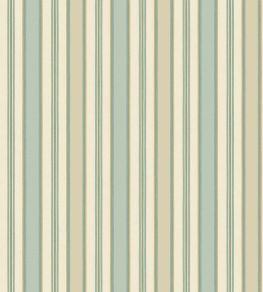 Melbourne Stripe Wallpaper by GP & J Baker Aqua