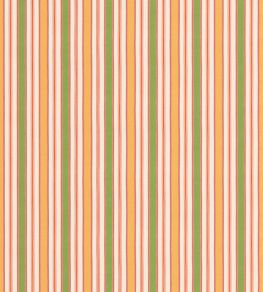 Melbourne Stripe Fabric by GP & J Baker Emerald/Yellow