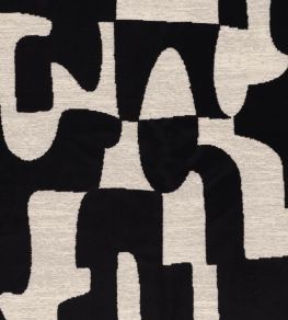 Melodie Fabric by Casamance Noir
