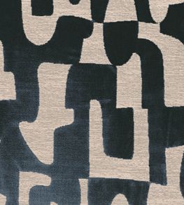 Melodie Fabric by Casamance Petrole