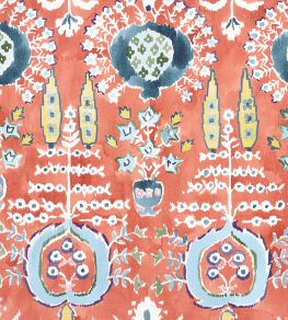 Mendoza Suzani Fabric by Thibaut Coral