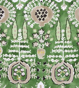 Mendoza Suzani Fabric by Thibaut Green