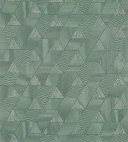 Meroe Wallpaper by Casamance Lichen/Dore
