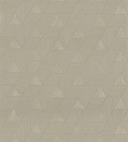 Meroe Wallpaper by Casamance Vert Cendre/Dore
