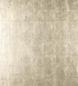 Metal Leaf Wallpaper by Thibaut Metallic Pewter