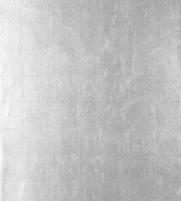 Metal Leaf Wallpaper by Thibaut Metallic Silver