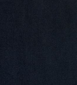 Mid Weight Plain Linen Fabric by Volga Linen Peacoat