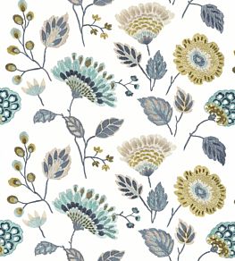 Mila Fabric by Camengo Bleu