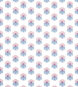 Milford Fabric by Anna French Red and Blue