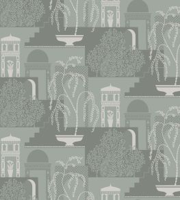 Mimi Wallpaper by Borastapeter Green