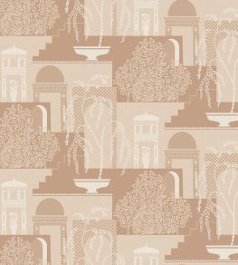 Mimi Wallpaper by Borastapeter Orange