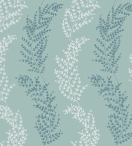 Mimosa Trail Wallpaper by Ohpopsi Teal