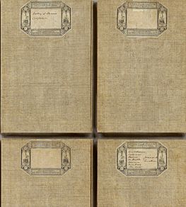 Fabric Covers Wallpaper by MINDTHEGAP Taupe