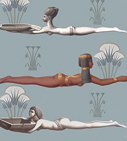 Egyptum Wallpaper by MINDTHEGAP Blue