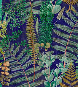 Green Sanctuary Wallpaper by MINDTHEGAP Anthracite