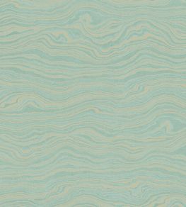 Moire Kintsugi Wallpaper by Jannelli&Volpi Aqua