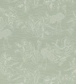 Mirador Wallpaper by Casamance Celadon/Nacre
