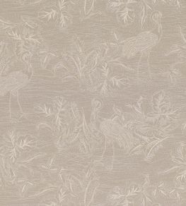 Mirador Wallpaper by Casamance Marron Glace/Nacre