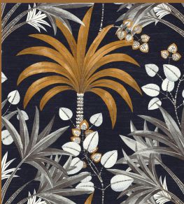 Mirissa Wallpaper by Casamance Encre/Ocre