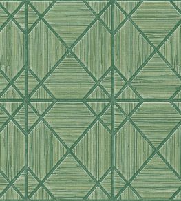 Modern Lattice Wallpaper by Today Interiors Fern