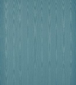 Moire Wallpaper by Zoffany Blue Silk