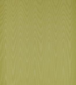 Moire Wallpaper by Zoffany Hessian Green
