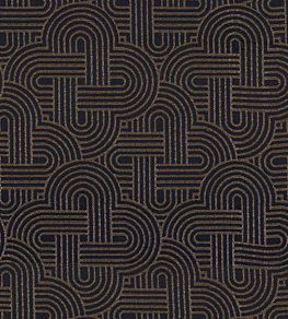 Mollino Fabric by Casamance Black Moon
