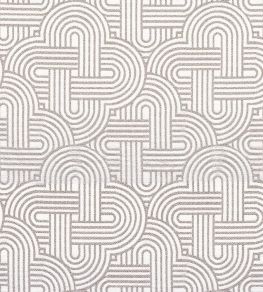 Mollino Fabric by Casamance Petal White