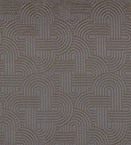 Mollino Fabric by Casamance River Blue