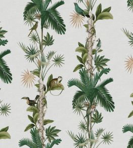 Monkey Island Wallpaper by Rebel Walls Ivory
