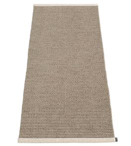 Mono Rug by Pappelina Dark Mud/Mud