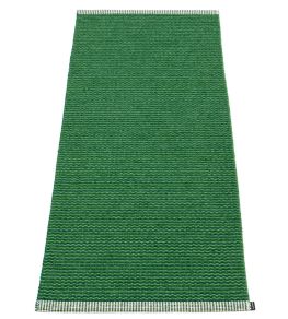 Mono Rug by Pappelina Grass Green/Dark Green
