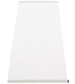Mono Rug by Pappelina White
