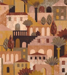 Monterosso Wallpaper by Casamance Terre De Sienne