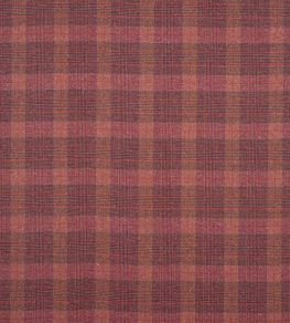 Montrose Plaid Fabric by Jane Churchill Red