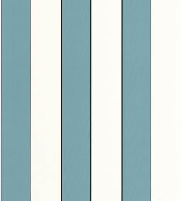Moonlight Golden Lines Wallpaper by Caselio Turquoise