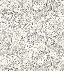 Pure Bachelors Button Wallpaper by Morris & Co Stone/Linen