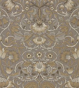 Pure Lodden Wallpaper by Morris & Co Taupe/Gold