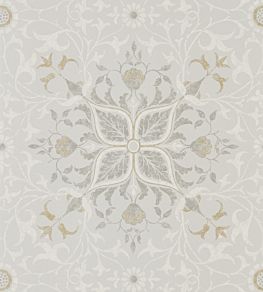 Pure Net Ceiling Wallpaper by Morris & Co Stone/Chalk