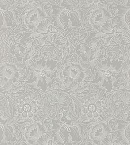 Pure Poppy Wallpaper by Morris & Co Dove/Chalk
