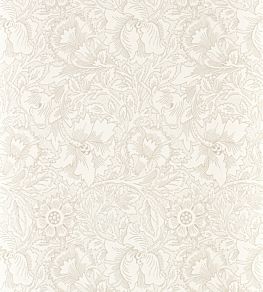 Pure Poppy Wallpaper by Morris & Co Ecru/Stone
