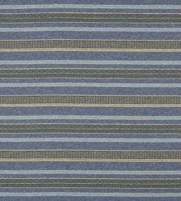 Morro Stripe Fabric by Jane Churchill Blue