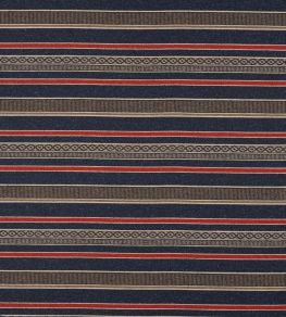 Morro Stripe Fabric by Jane Churchill Navy