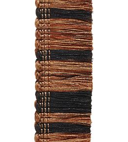 Moss Stripe Fringe 40mm Trimming by Houles 9830