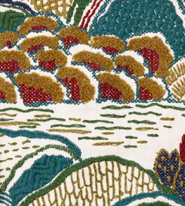 Mount Stitch in Burleigh Fabric by Liberty Acacia