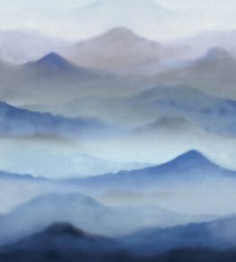 Mountain Metallic Mural by Jannelli&Volpi Blue